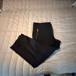 Black trousers. The nicest trousers I have ever owned. Flattering style.